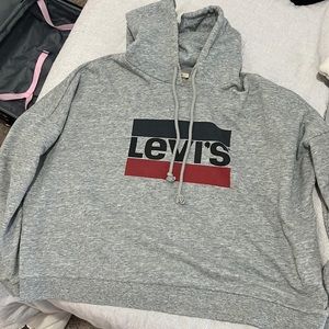 good condition levi’s grey sweatshirt size L